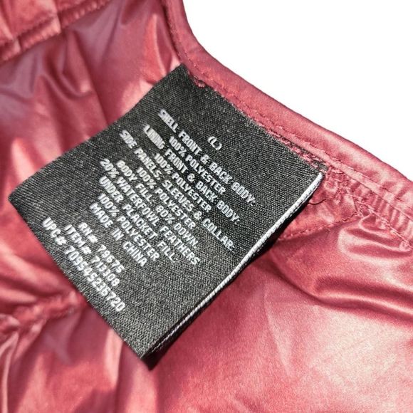 London Fog puffer jacket size L - Picture 3 of 5